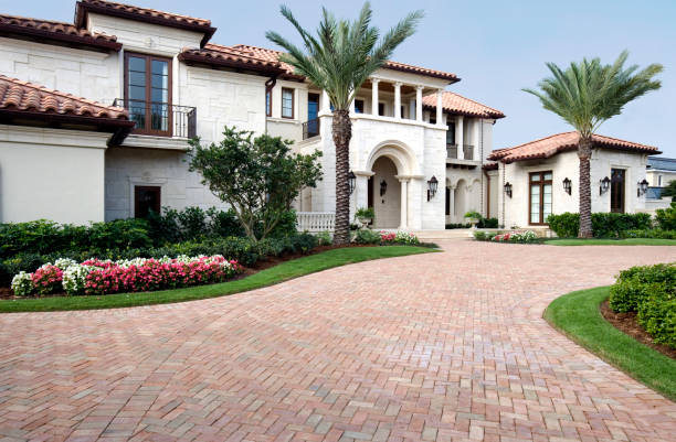 Cobblestone Driveway Pavers in Woodville, WI